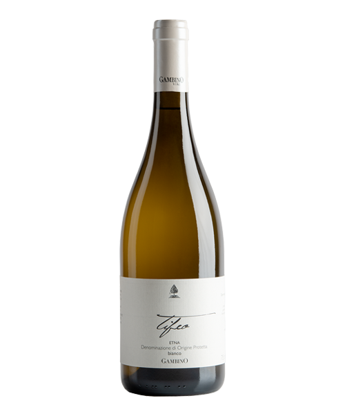 Bottiglia di Tifeo Bianco, Etna DOC